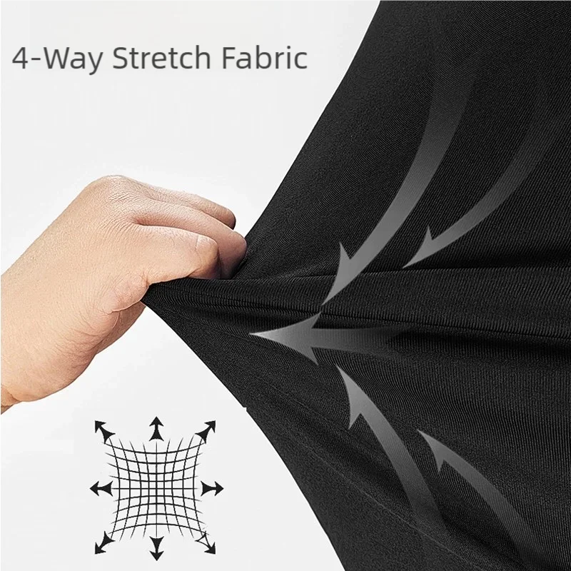 2pcs Men Compression Sportswear Suit Elastic Training Sports Yoga Sets Workout Jogging Fitness Clothing Tracksuit Pants