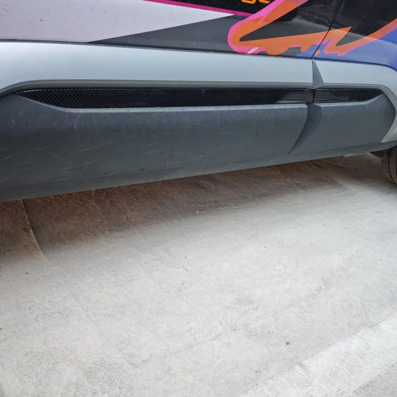 bande-de-carrosserie-de-voiture-noire-abs-moulage-de-porte-laterale-revetement-d'habillage-accessoires-de-voiture-pour-byd-formula-leopard-titanium-3-2025-2026