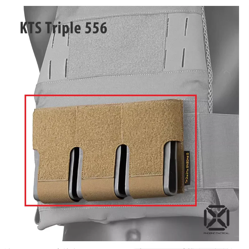 

MC BK WG RG Спорт на открытом воздухе KTS Тройная встроенная сумка для журналов Quick Access 556