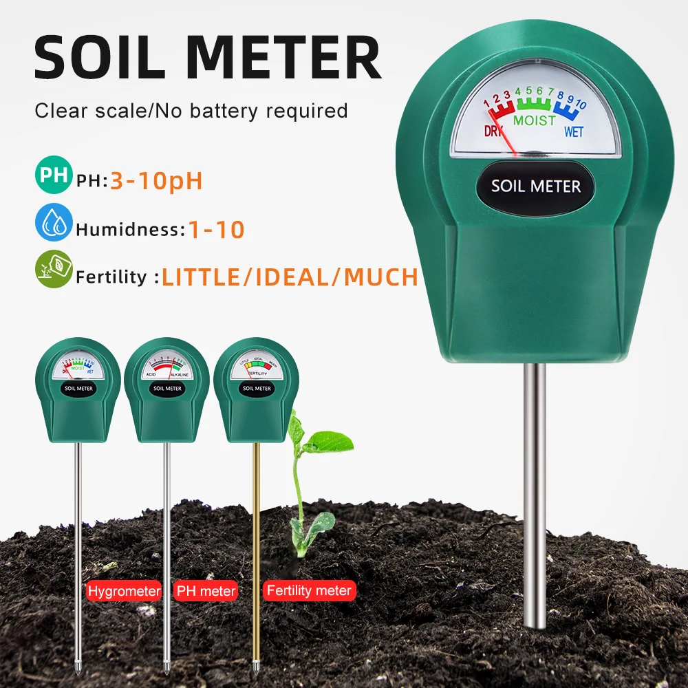 Soil Moisture/Ph/Fe…