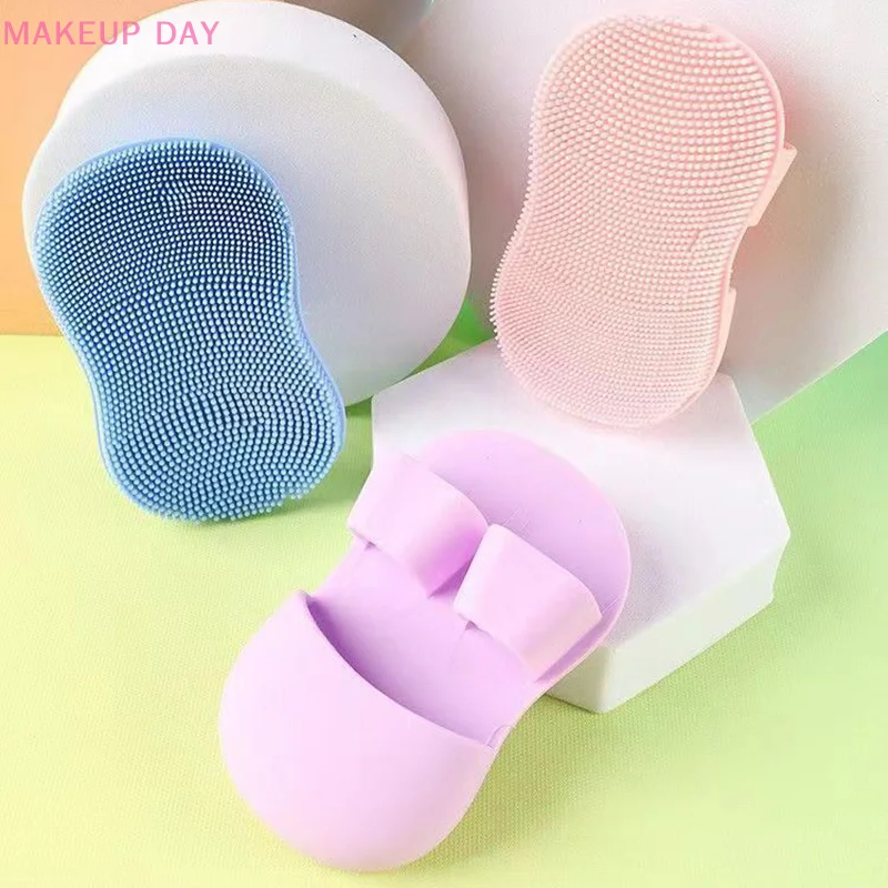 Siliconen Gezichtsreinigingsborstel Gezichtsmassage Huidverzorging Scrub Cleanser Tool Mini Beauty Tool Zachte Diepe Reiniging Exfoliator