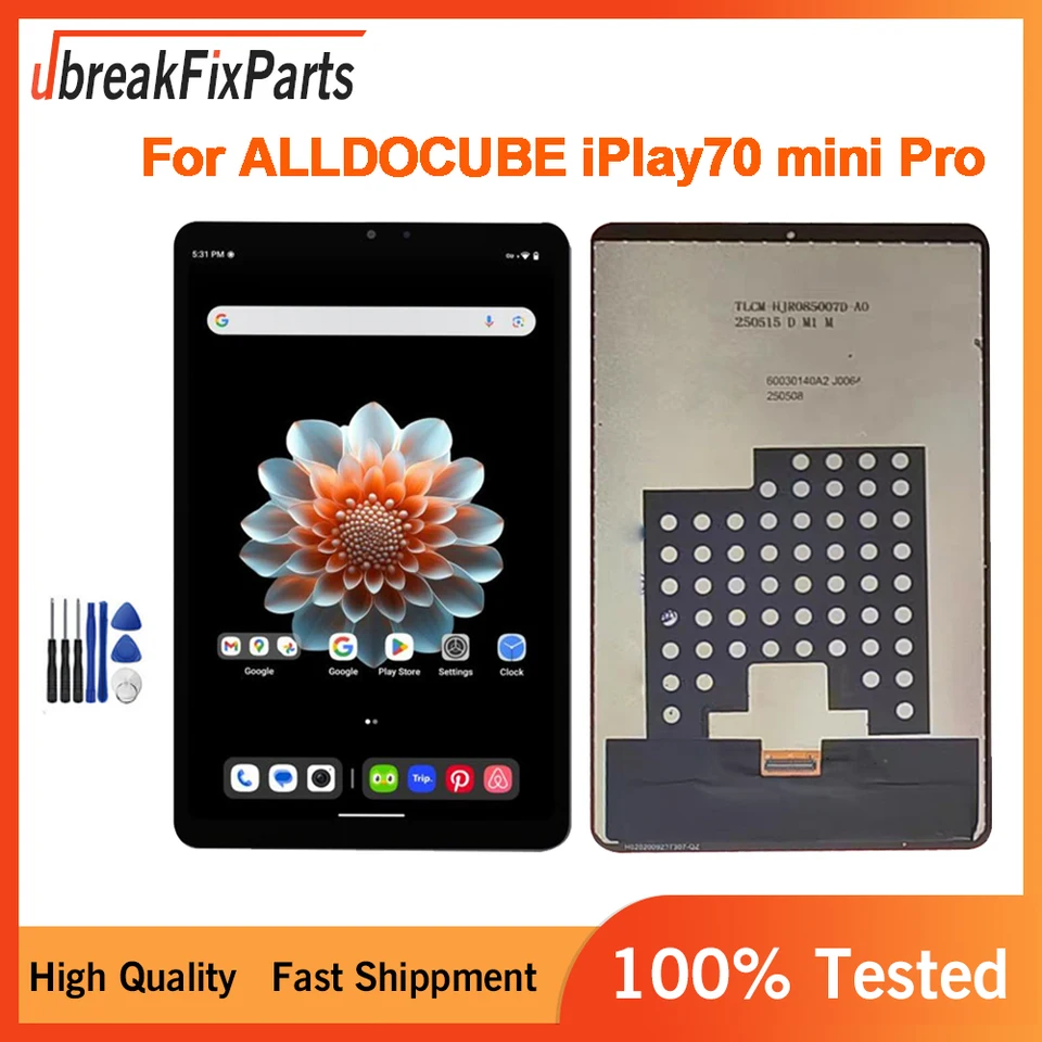 For ALLDOCUBE iPlay70 mini Pro LCD Display Touch Screen Digitizer