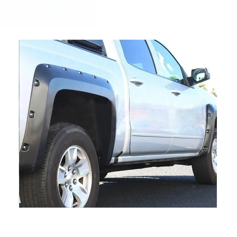 

Расширители колесных арок (фендеры) для Chevrolet Silverado 1500 2500 HD 3500 Heavy Duty 2014-2016 4x4 Offroad, широкие, для бездорожья