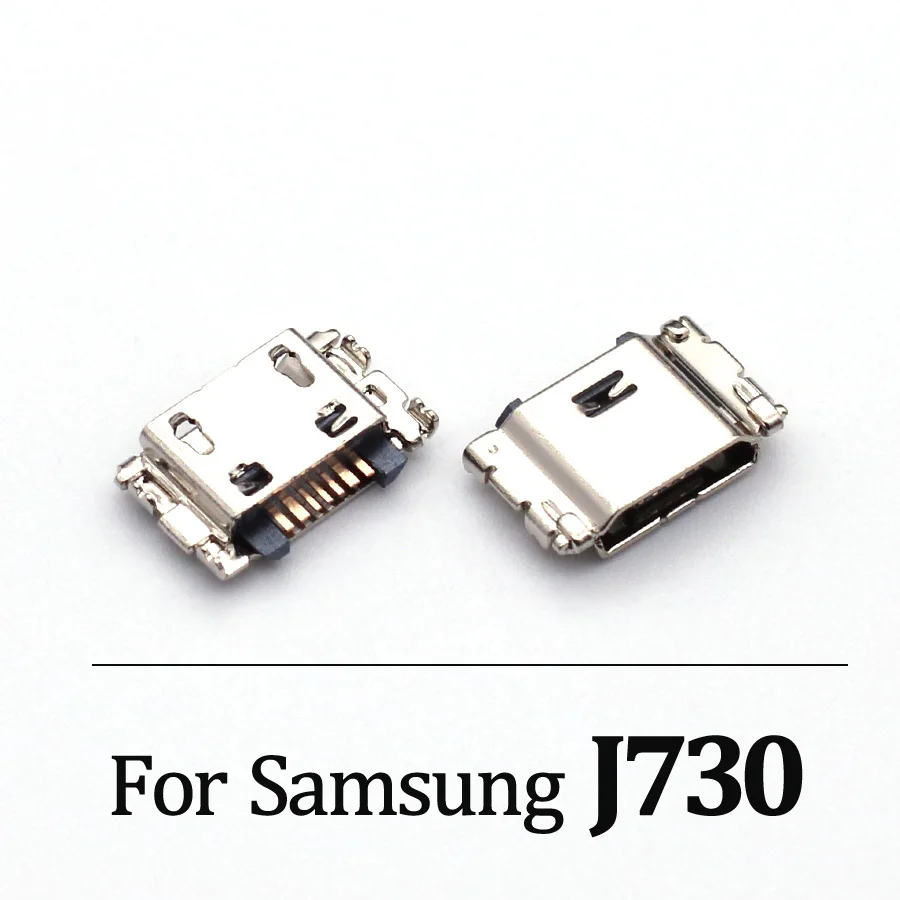 10Pcs/Lot, Micro Mini USB jack socket connector charger Charging Port For Samsung J1 J2 Pro J5 J7 J330 J530 J730 J1 J100 J500