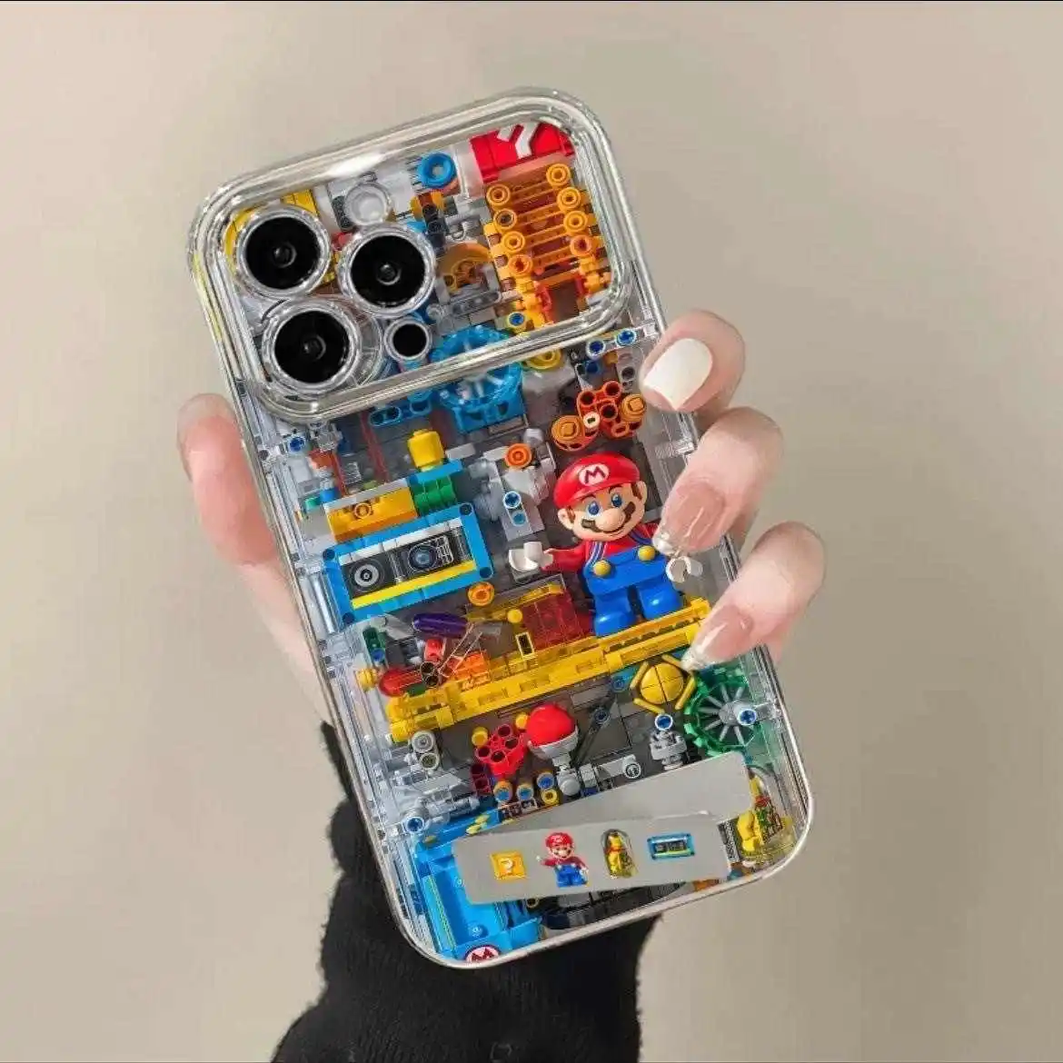 حافظة لهاتف آيفون 17 برو ماكس 16 15 14 13 12 11 Pro X XSMax 16 Plus 17Air غطاء شفاف