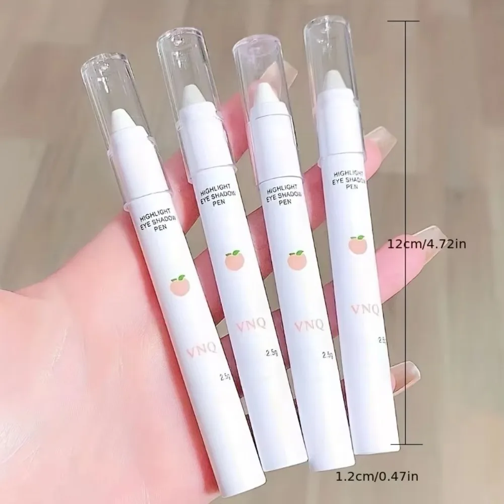 Schoonheid Parelachtige Oogschaduw Pen Verhelderende Smudge-Proof Witte Markeerstift Ooglid Onder Vouw Langdurige Eyeliner Potlood