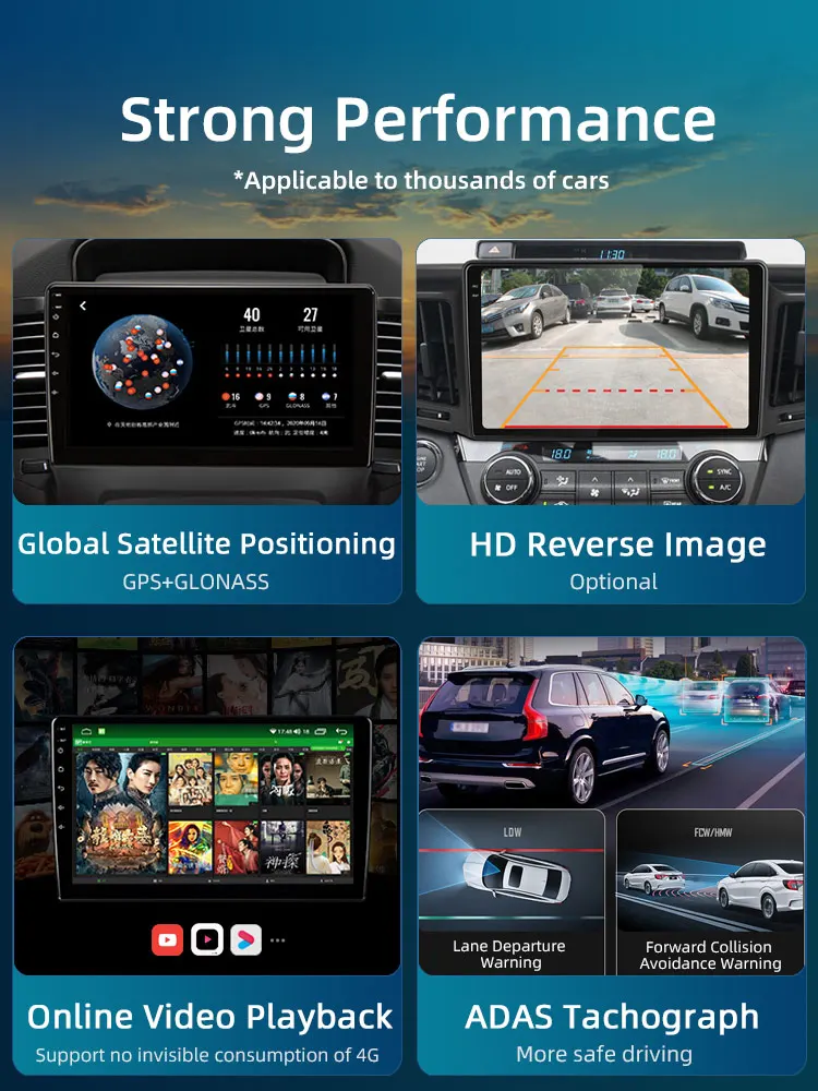 JUNDOF-Autoradio Android avec GPS et Lecteur de Limitation 4G, Volkswagen Passat B5 B7 Gods Golf Touran Polo Tiguan Jetta, 2 Din