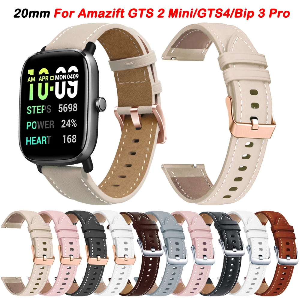 

Ремешок 20 мм для Amazfit GTS 2 3 4 Mini, браслет для Huami Amazfit GTS4 GTS2 GTR Mini Bip 3 Pro, аксессуары для наручных часов