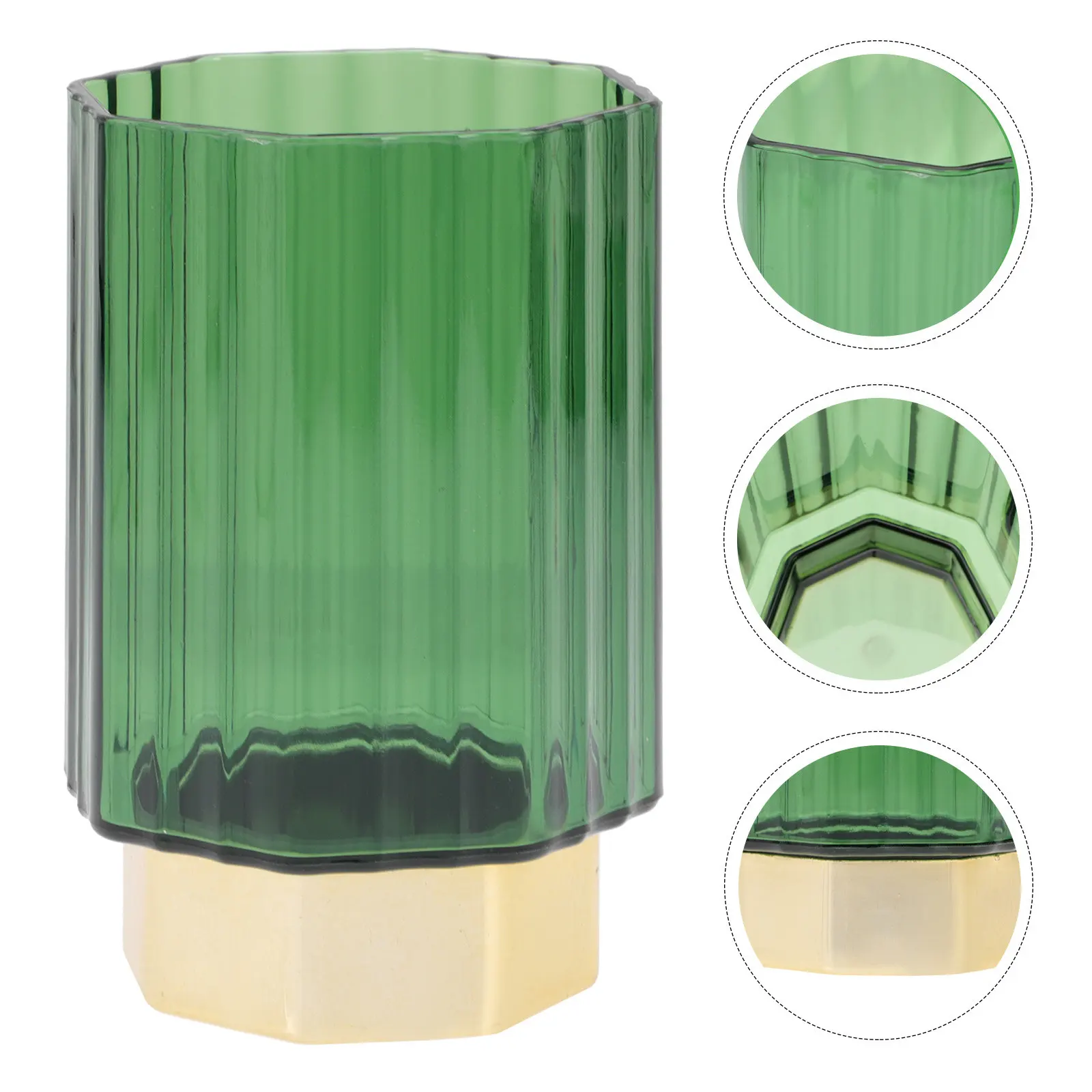 

Органайзер для карандашей, многофункциональный прозрачный держатель для кистей, декоративный контейнер для хранения, большой объем для дома и офиса