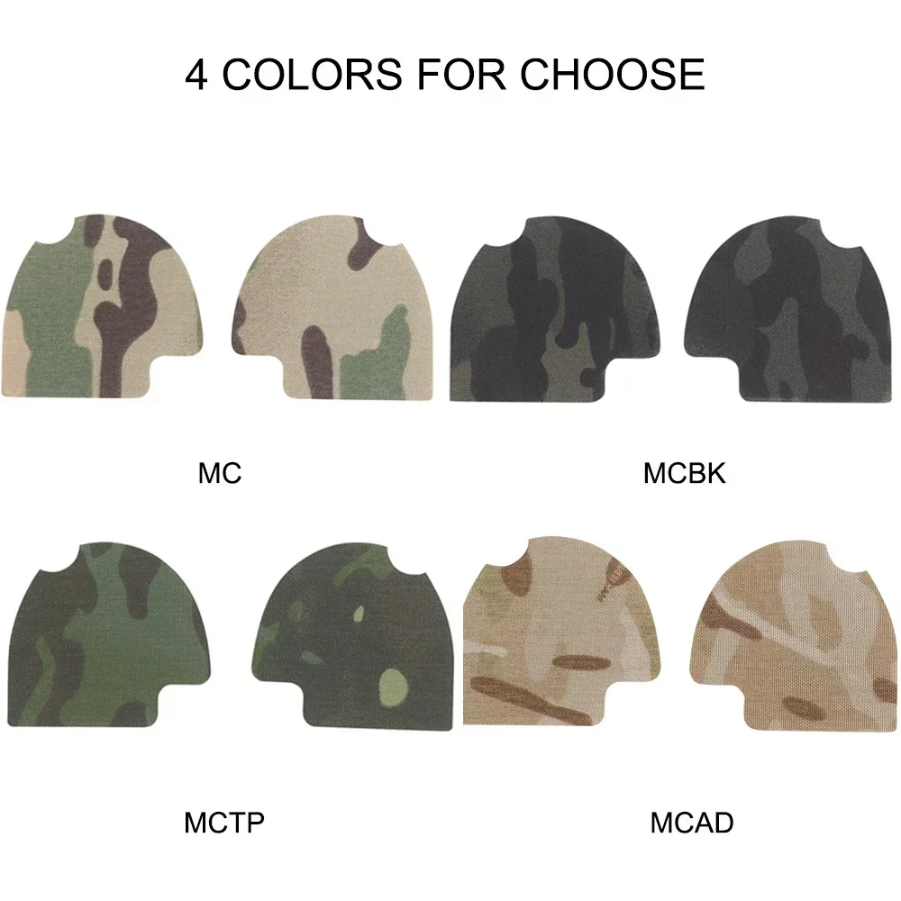 COMTAC Serie Headset Aufkleber Camo Klettverschluss Kabelaufbewahrung 2-in-1 Magic Patch für ComTac (II/III/V/VI) Jagd-Schießkopfhörer