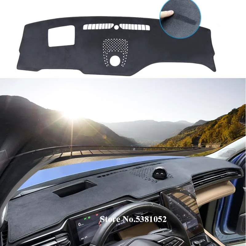 

for NIO EC6 ES6 ES8 2019 2020 2021 2022 Car Centre Console Dashboard Center Anti Slip Mat Interior Protector Pad Light Sunshade