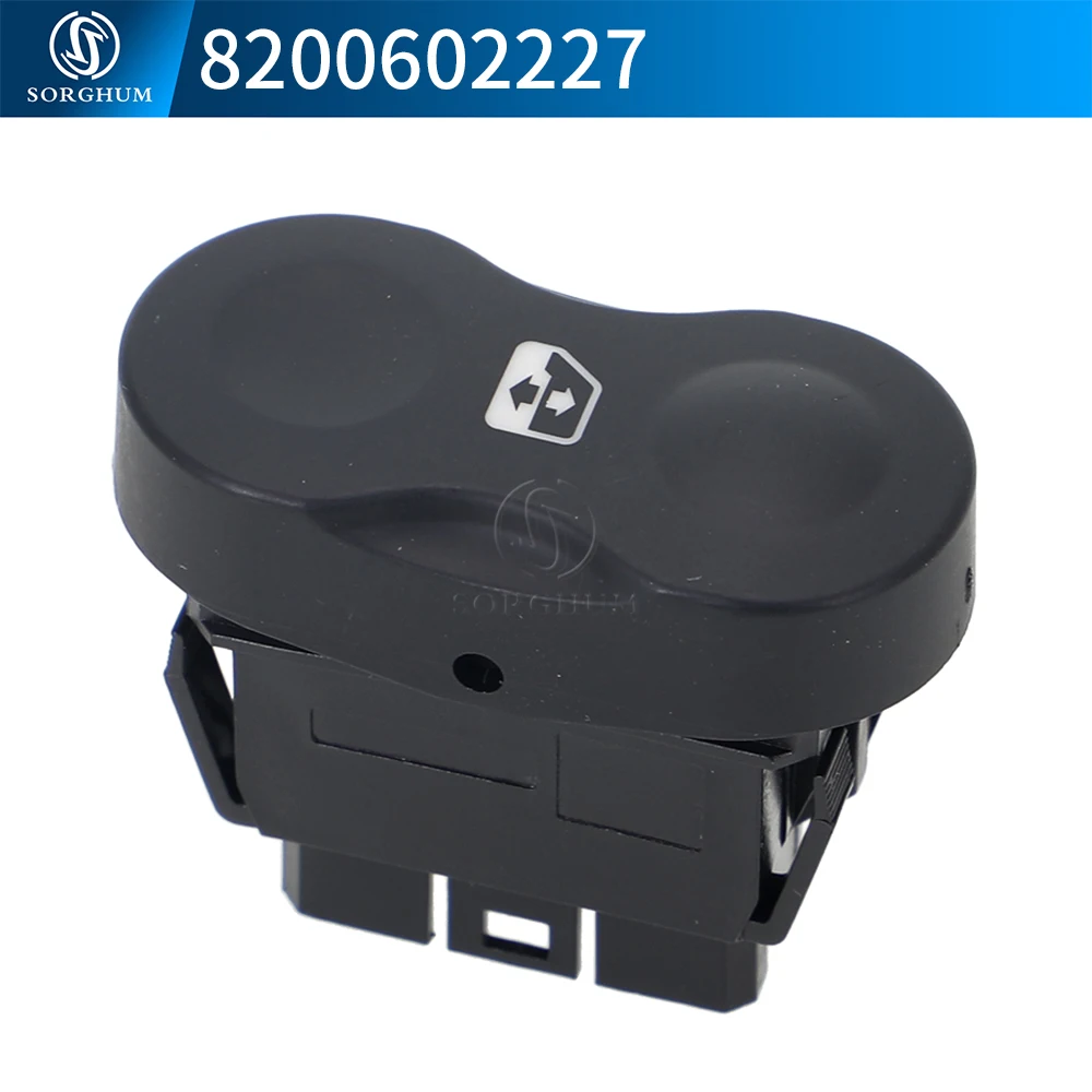 SORGHUM 8200602227 Car Front Driver Side Window Switch Button For Dacia Logan MCV 2009 2010 2011 Duster Sandero 2008 2011 5 Pins - view 3