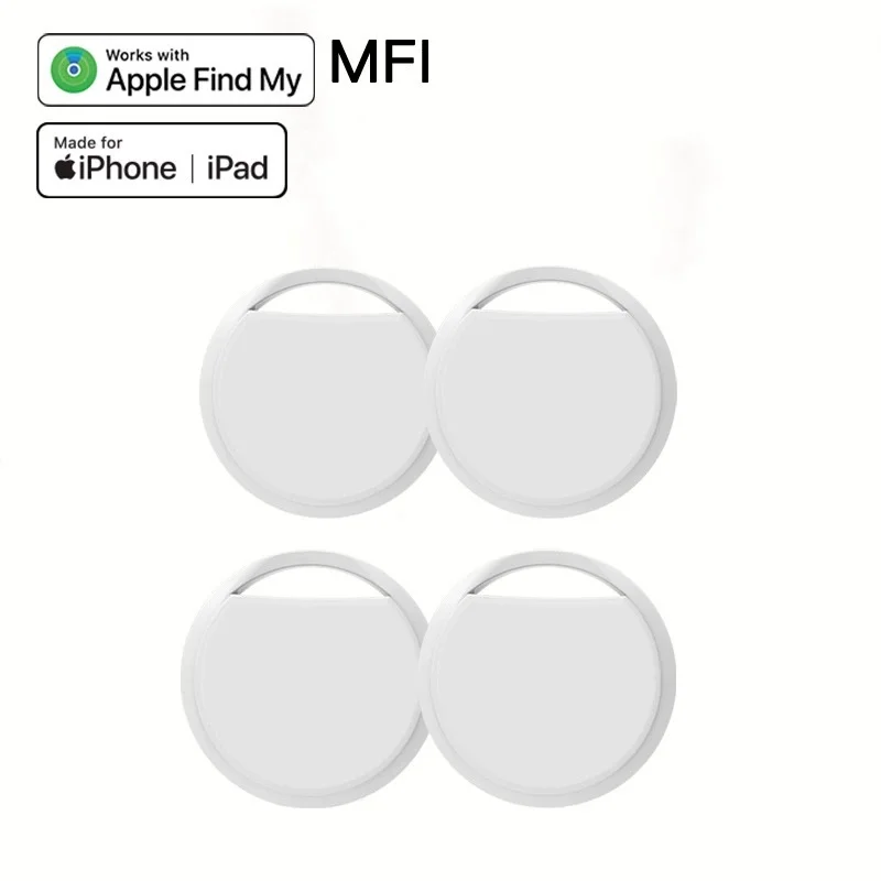 AirTag Bluetooth Tracker - IPX5 Waterproof GPS Locator for Keys/Pets/Luggage,Find My iPhone Compatible,Anti-Lost Device for Kids