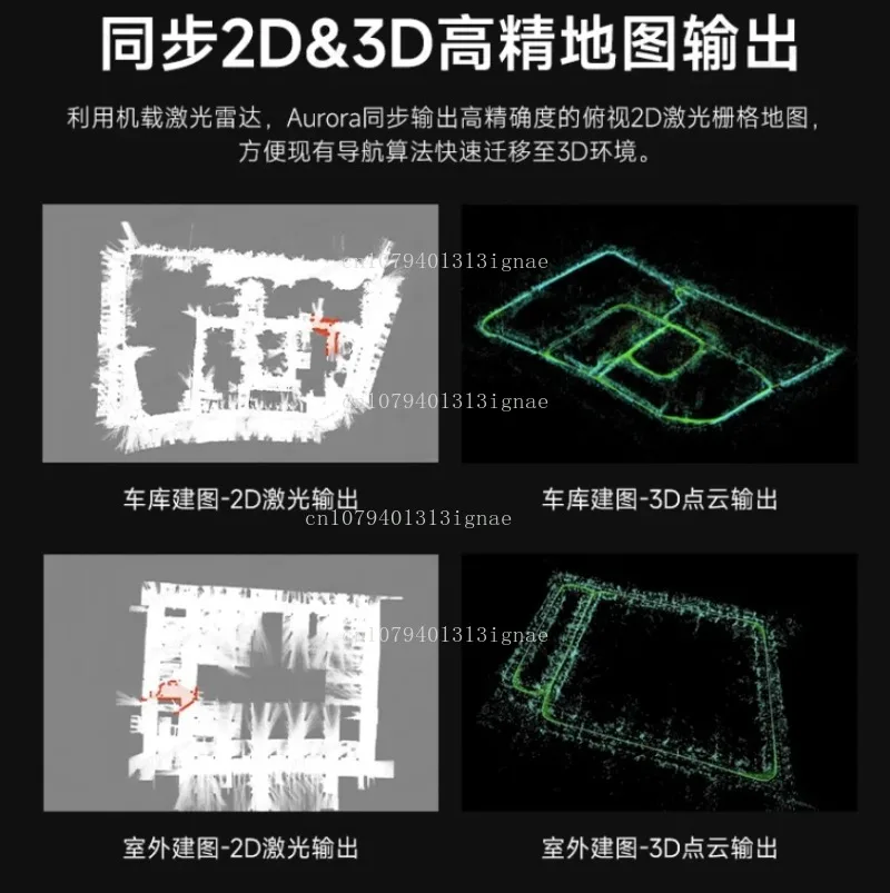 Ready to Use  Aurora Positioning and Mapping Sensor with LiDAR  Binocular Vision IMU and AI Deep Learning All in One