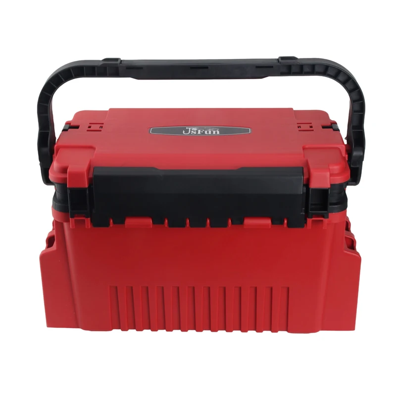 JSFUN Große Angel box Veranstalter Multifunktion köder lebende Fische imer Verdickung Aufbewahrung sbox Angel zubehör Tackle Box Pesca 6