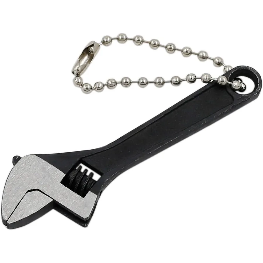 

2.5 inch Mini Size Adjustable Wrench 2.5 Black Tiny Spanner Nut Wrench Tool Jaw Capacity 010mm
