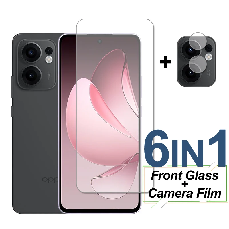 For OPPO Reno13 F Glass Screen Protector Protective Tempered Glass On OPPO Reno13 F Phone Camera Lens Film For OPPO Reno 13F