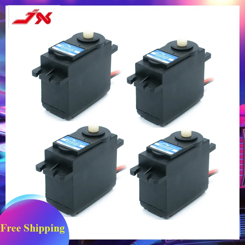 

JX Servo PS-4503HB 45,5 г 3 кг RC Стандартный сервопривод Пластиковый рулевой механизм Сервопривод двигателя для радиоуправляемых моделей Запчасти для самолетов Аксессуары