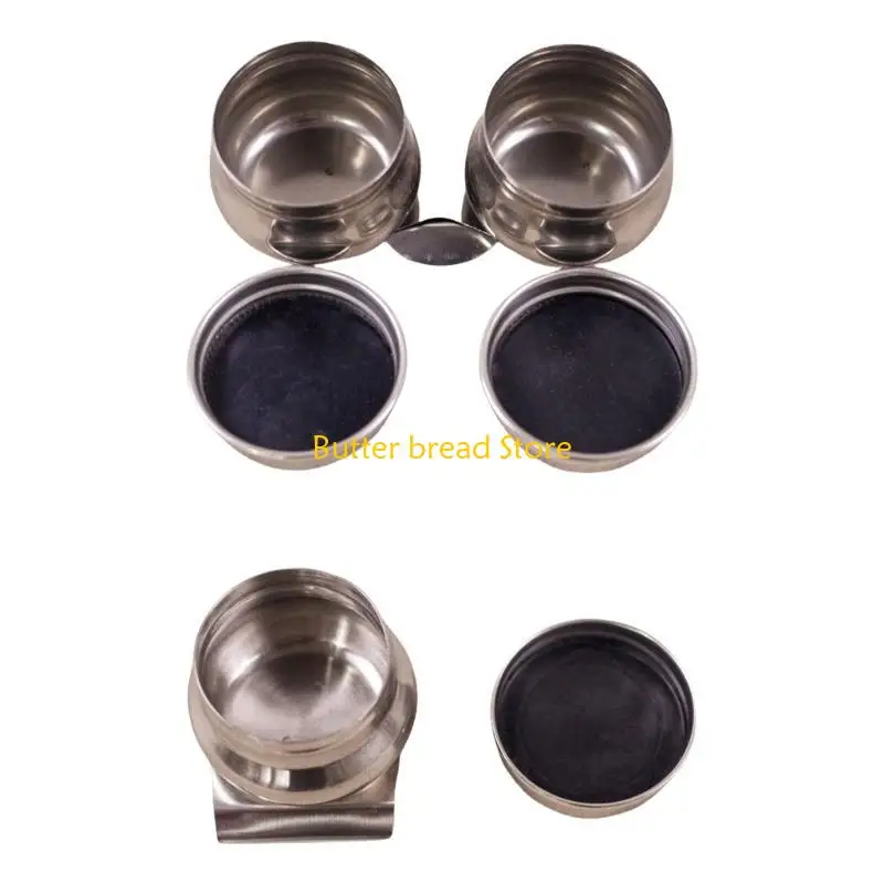 W89C Palette Cup Duże usta Pojedyncza paleta paleta podwójna wózek garnki z pokrywką i klipsem do rysowania