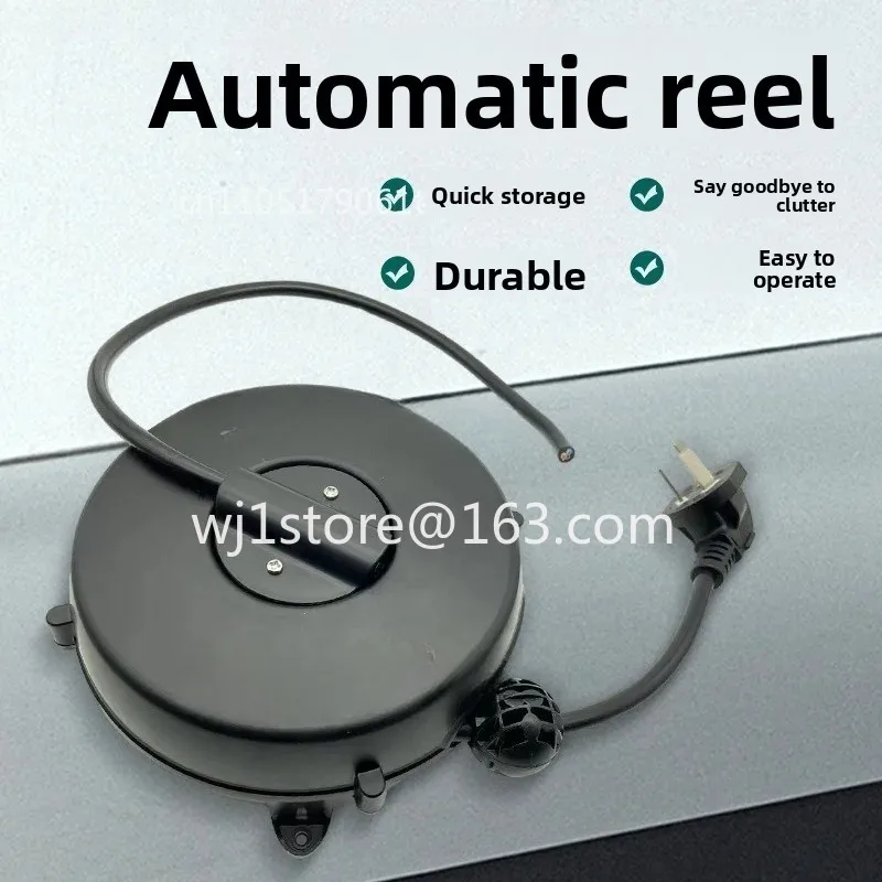Automatic Cable Winder 2-Core 3-Core Power Cord Organizer Cable Reel