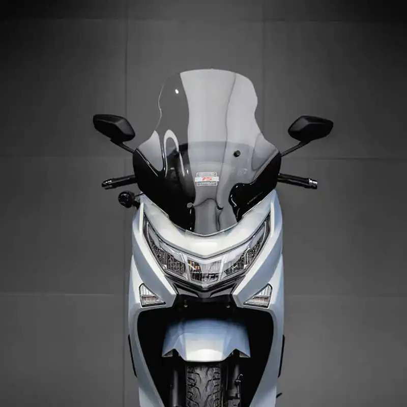 For Haojue UHR150 modified windshield front wind deflector rain guard chest plate transparent wind shield