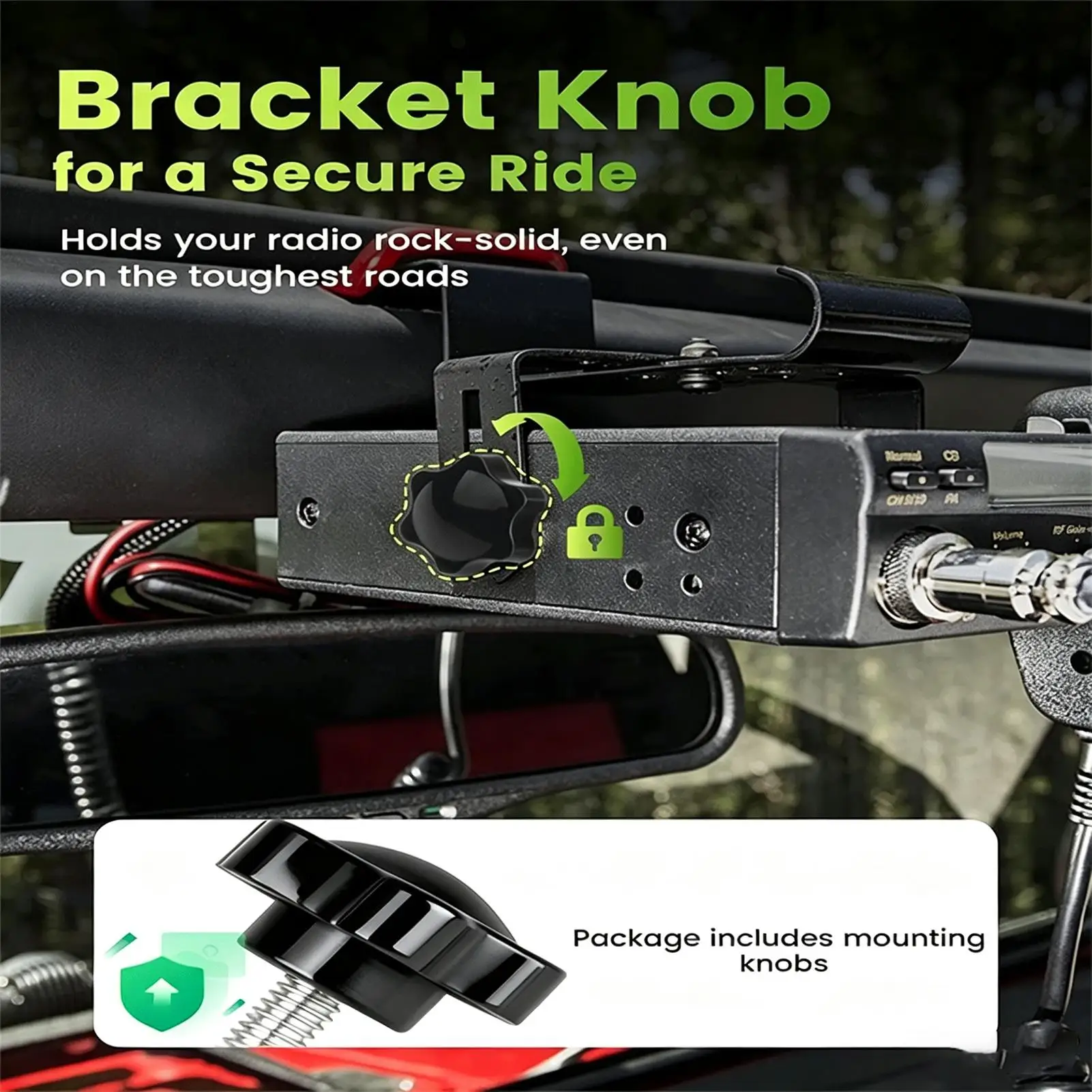 Cb Mounting Bracket Universal 6-10 Inch Adjustable Width Heavy-Duty Holder Cb Radio Mounting Brackets For Scanners Radar