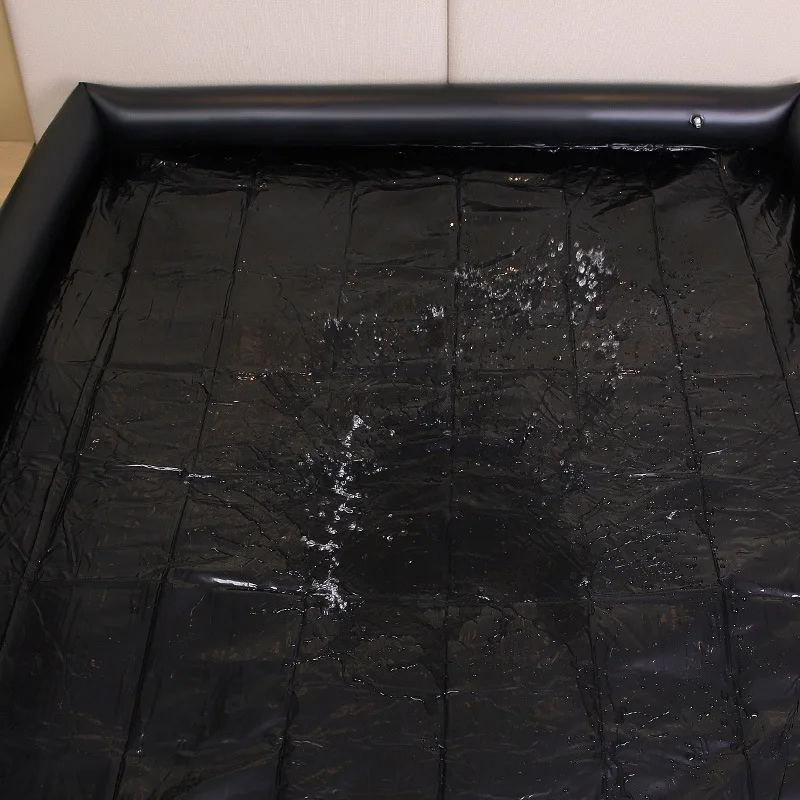 PVC Waterproof Spa Waterbed Mattress Protector Oil Massage Sex Fun Convenient to Carry Outdoor Inflatable Bed Adult Sex Toys - Image 6