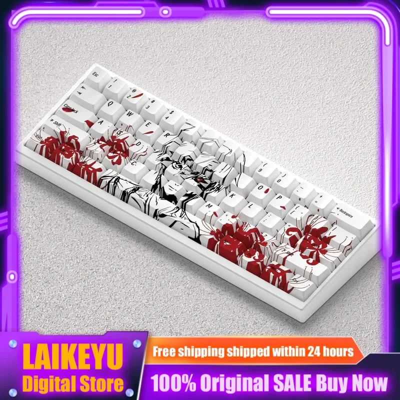 

Jinmuyan Theme Anime Keycap Mechanical Keyboard Customized Cute Keycaps Gaming Keyboards Accessories Cartoon Gift Collection