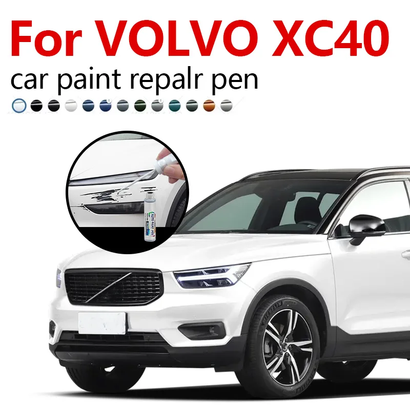 

Ручка для ремонта краски, средство для удаления царапин, автоаксессуары «сделай сам», для VOLVO XC40 2017-2025 CMA, черный, белый, синий, красный, серый, серебристый