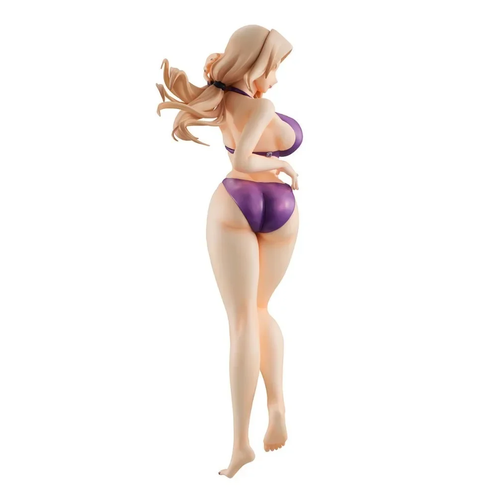 In Stock Genuine Megahouse NARUTO Shippuden Tsunade 18CM Anime Figure Swimsuit PVC Collection Boxed Ornaments Model Toys