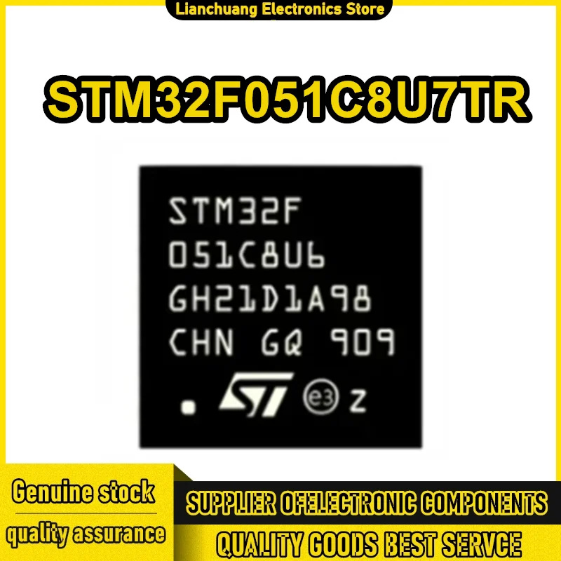

Новый оригинальный микроконтроллер STM32F051C8U7TR UFQFN-48 в наличии