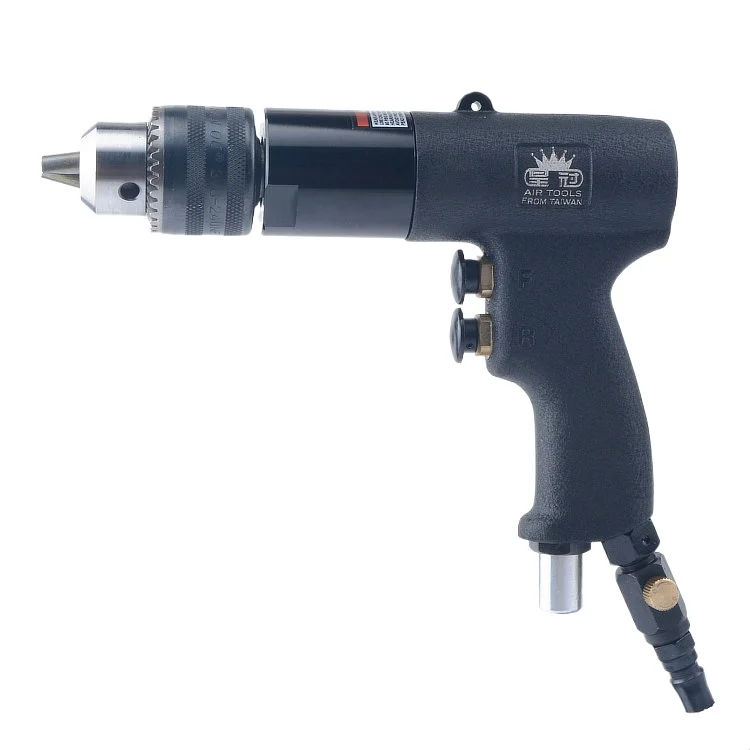 1/2 Speed Adjustable Air Drill Turns Left and Right 3/8 Pneumatic Pistol Drill Air Drill, Pneumatic  Machine