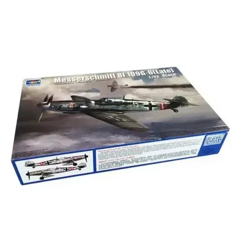 Trumpeter 1/32 02297 Messerschmitt Battle Fighter 109G-6 Kit de modelo final de avión TH05645