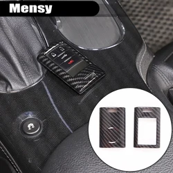 For Chevrolet Corvette C6 2005-2013 ABS Matt black Car Key Cover Key Protector Cover car accessories