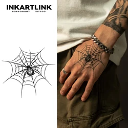 Spider Temporary Tattoo,Lasts To 15 Days New Technology Magic Waterproof Semi Permanent Sticker.