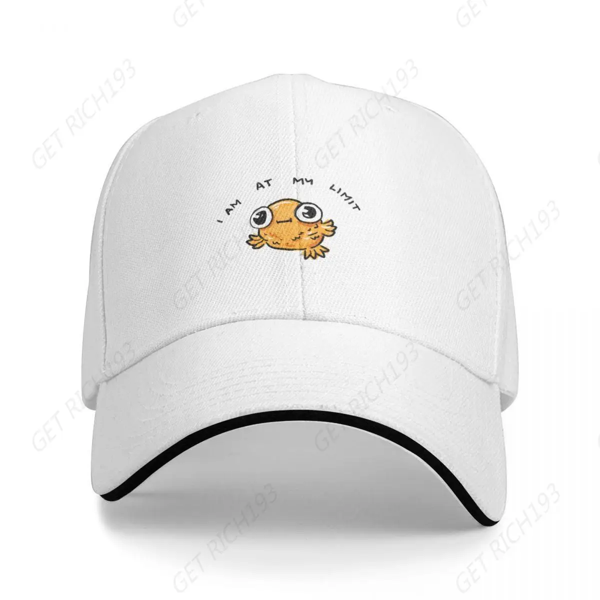 

Bet The Fish Cap Baseball Cap New In Hat Men Women One Size Funny Animal Sun Visor Adjustable Print