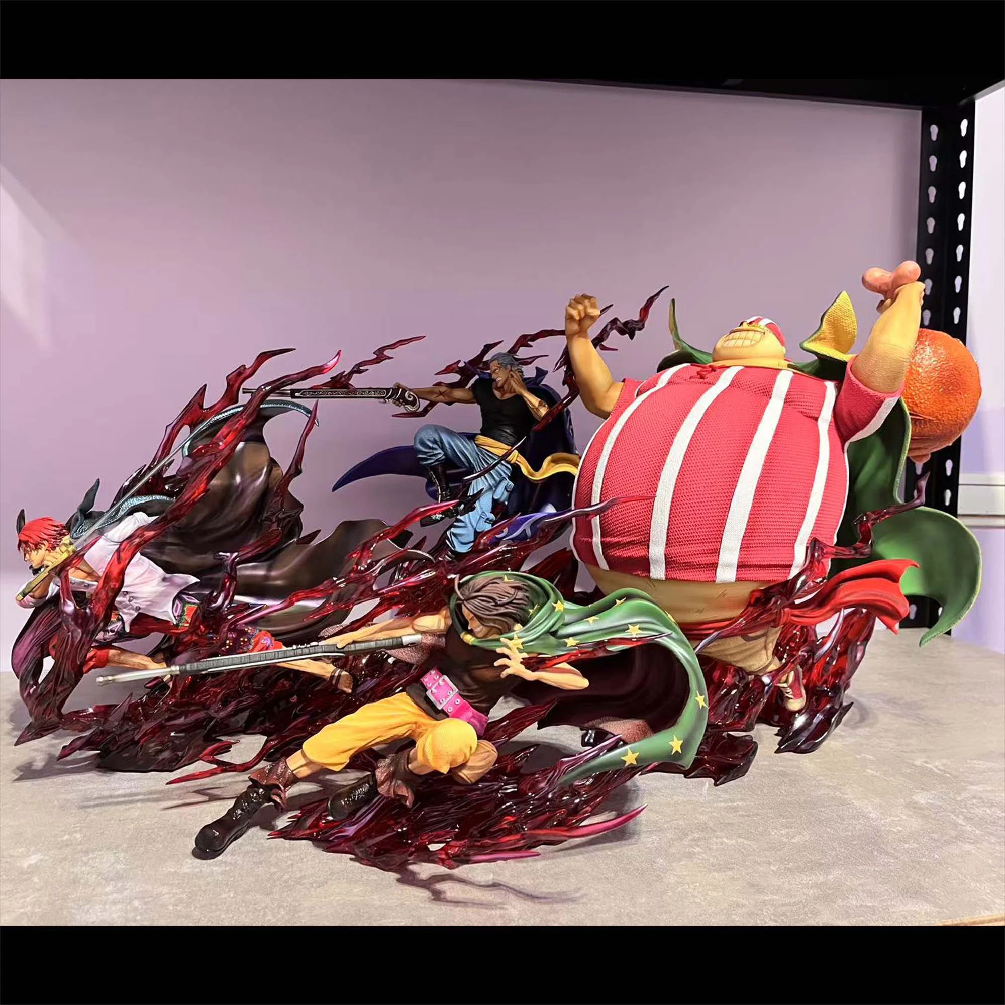 Original une pièce JacksDo Kamusar Anime périphérique résine Statue lutte état Collection ornements modèle cadeau jouets enfants