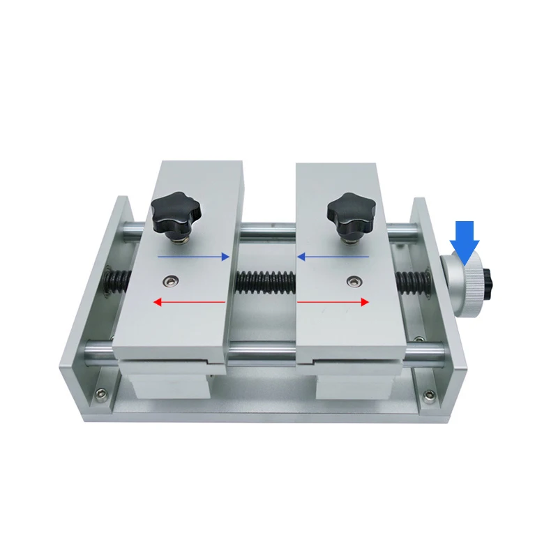 Desktop Mobile Fine -Tuning Aluminum Alloy Clamp Fixture Co2 Fiber Laser Engraving Marking Cutting Machine Large Size With Trays