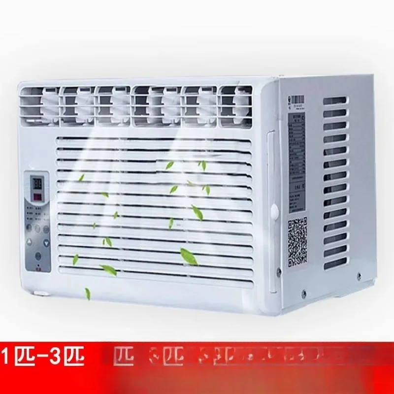 Window Type Air Conditioner Compressor Cooling & Heating AC Unit 1HP 2HP Portable All-in-One Air Conditioner