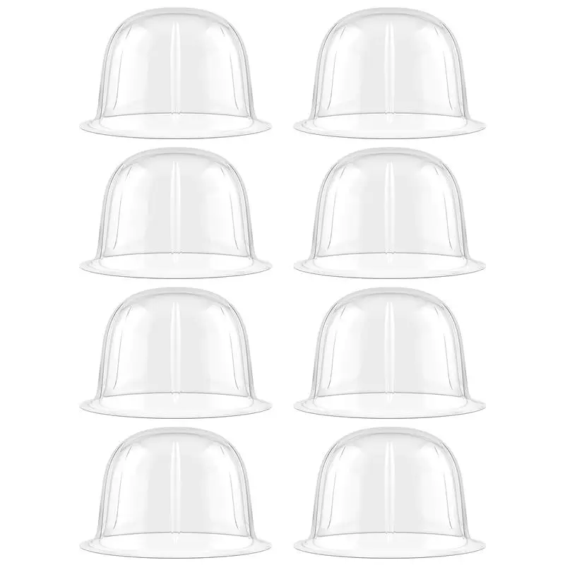 8Pcs Cap Rackpport Clothing Closet Storage Supplies Plastic Rack Washing Machine Hat Holder Cap Display Stand Hat Protector