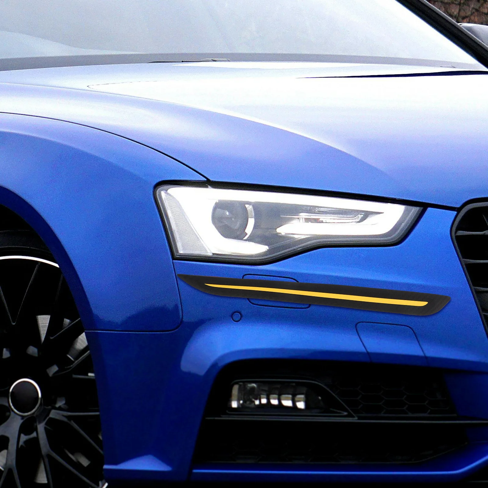 

Car Protector Strip Front Rear Bumper Guard Stickers Scratch Resistant Impact Protection Trim For Universal Car Truck