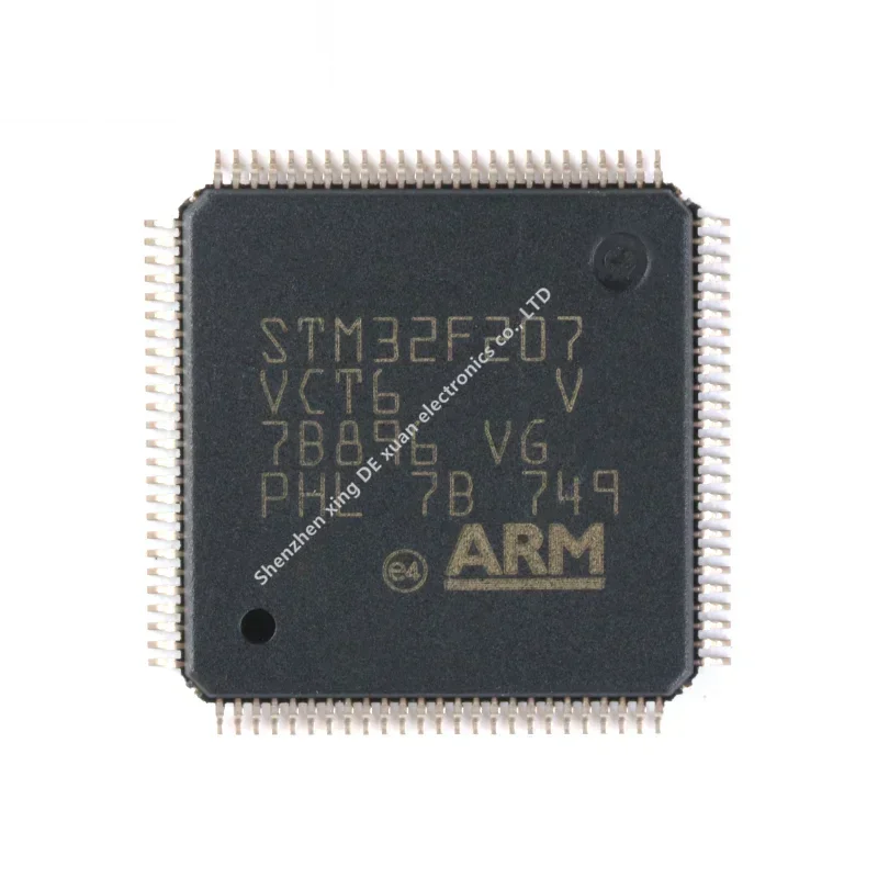 Original genuine STM32F207VCT6 LQFP-100 ARM Cortex-M3 32-bit microcontroller MCU Integrated circuit IC