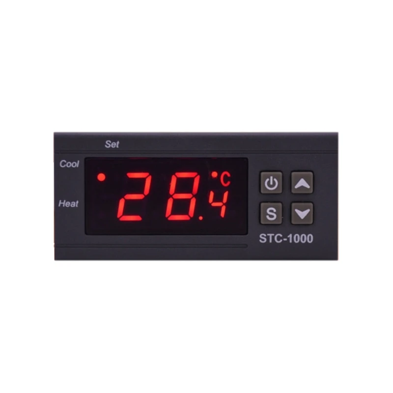 STC 1000 LED Digital Thermostat สําหรับ Incubator อุณหภูมิ Thermoregulator รีเลย์สําหรับระบบทําความร้อนและความเย็น 24V