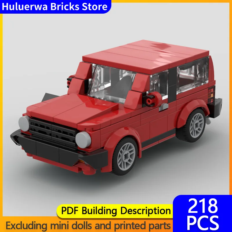 

Модель скоростного гоночного автомобиля MOC, строительные кирпичи, поло Mk2, хардкорный внедорожник, модульная технология, детские праздничные подарки, игрушка для сборки