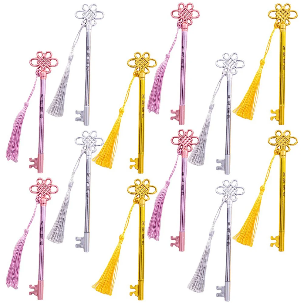 

12 Pcs Stationery Supplies Chinese Pen Black Office Pens Thin for Writing