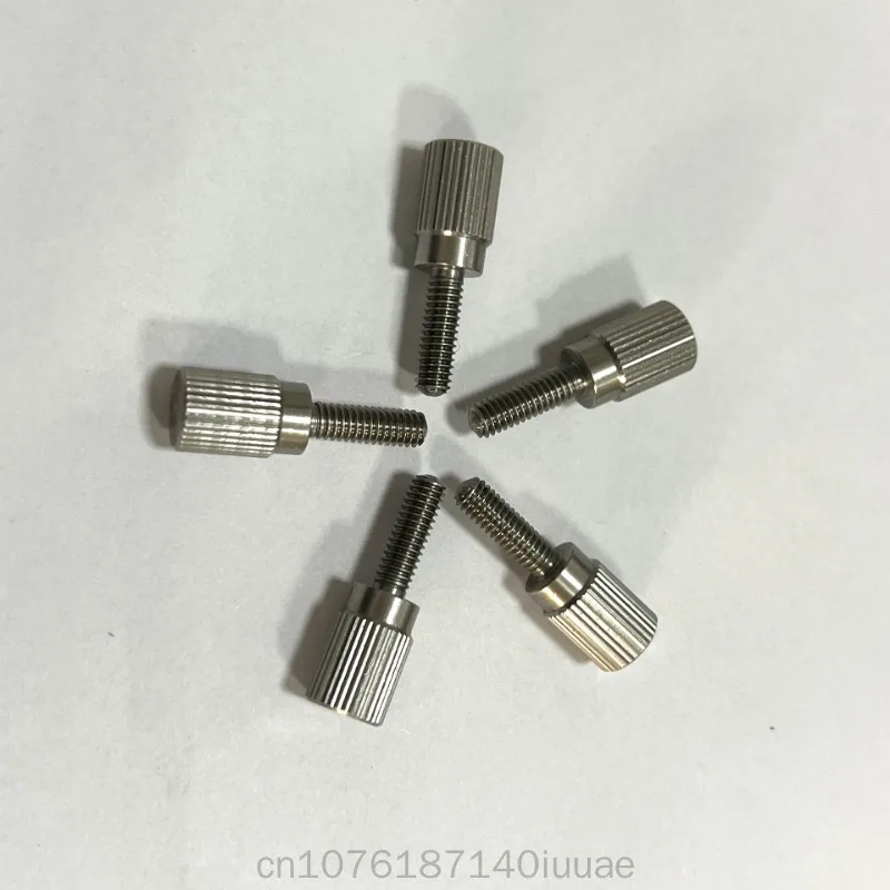 Astronomical Telescope 303 Stainless Steel M4 Hand Twisted Roller Screw 12mm 15mm 8.6mm Screw Bolt Telescope Special Accessories