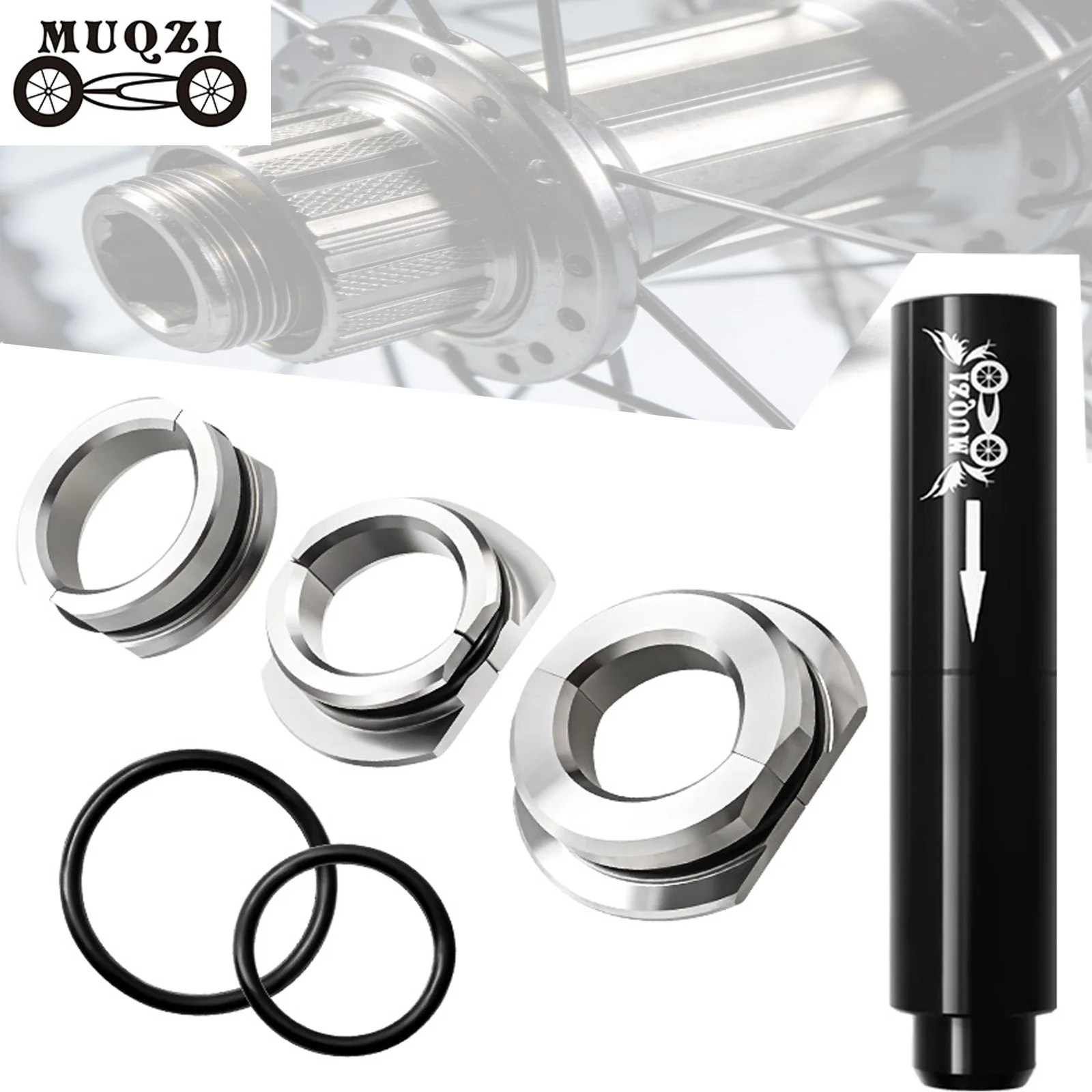

MUQZI Bike Bottom Bracket Removal Tool For 24mm 30mm BB86 BB30 BB92 PF30 Repair Thread Press-In Bottom Bracket Bearing Removal