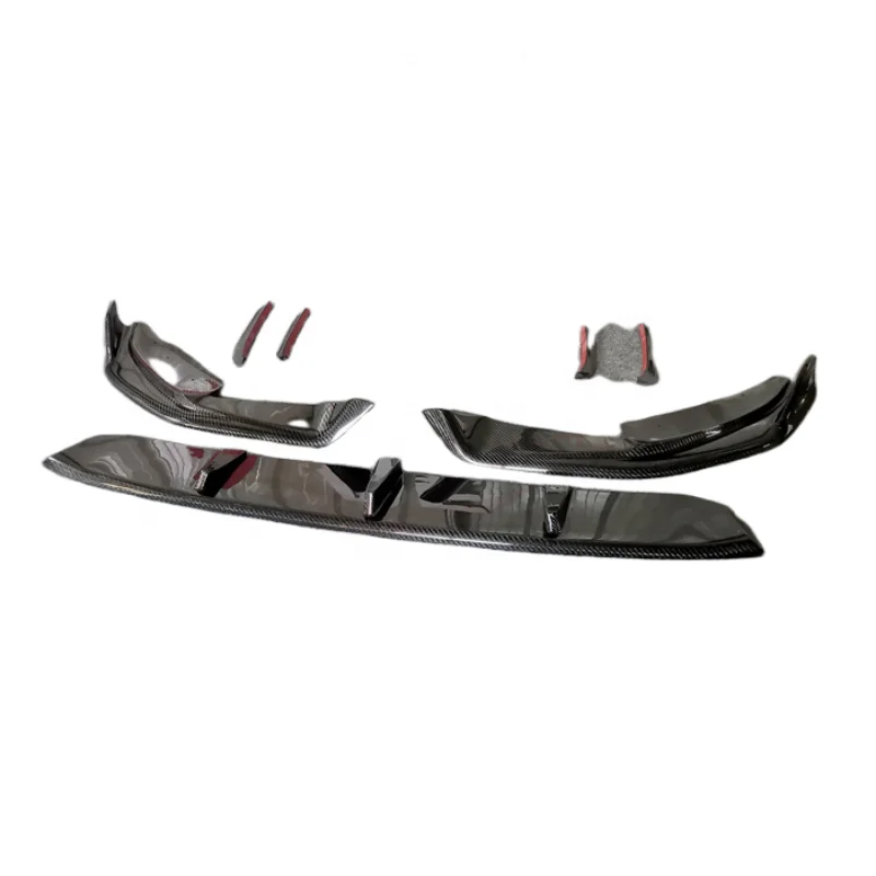 High-quality AE Style Carbon fiber front lip front Bumper Spoiler for BMW 3 Series G20 G28 2020-2022 Body Kit