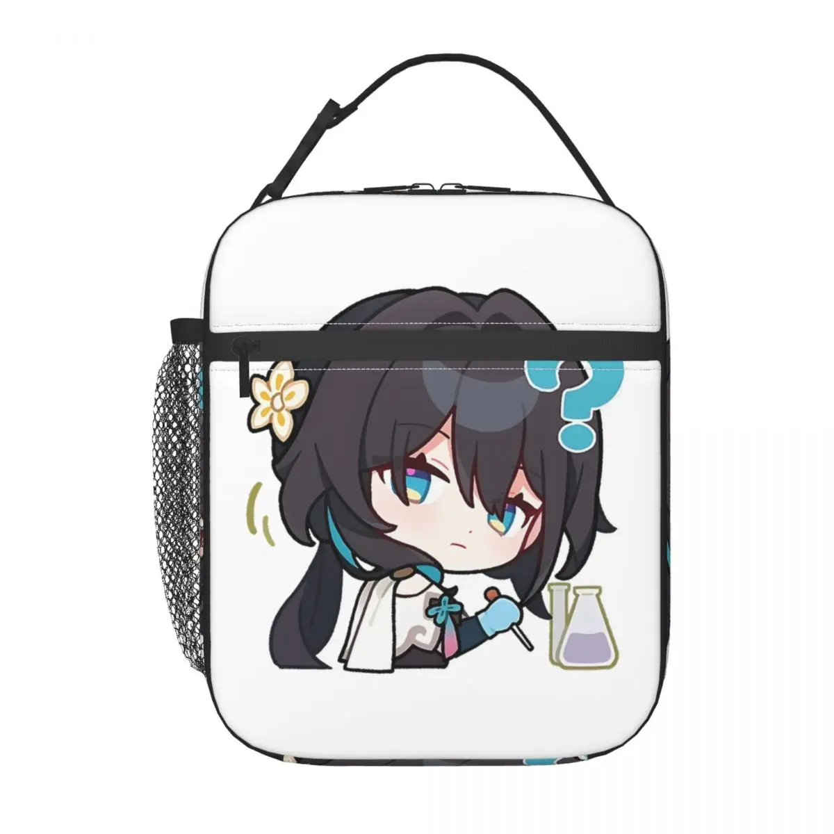 Ruan Mei Honkai Star Rail Cartoon Game Accessories Insulated Lunch Bag Food Container Portable Thermal Cooler Lunch Boxes