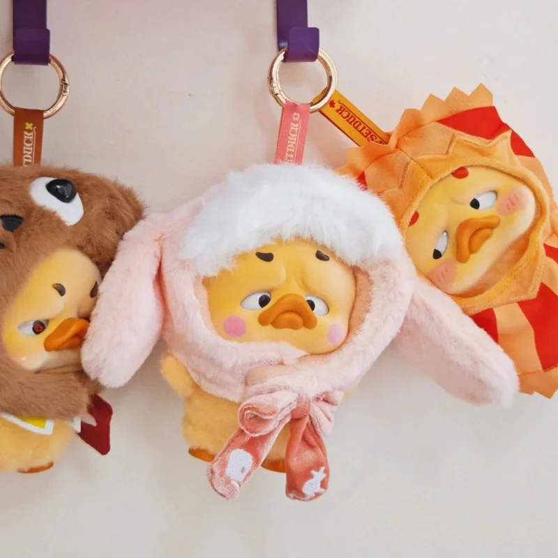 

New Hot Genuine Upset Duck V4 Crazy Circus Series Blind Box Surprise Toy Mystery Box Duck Doll Cute Desktop Ornament Girl Gift